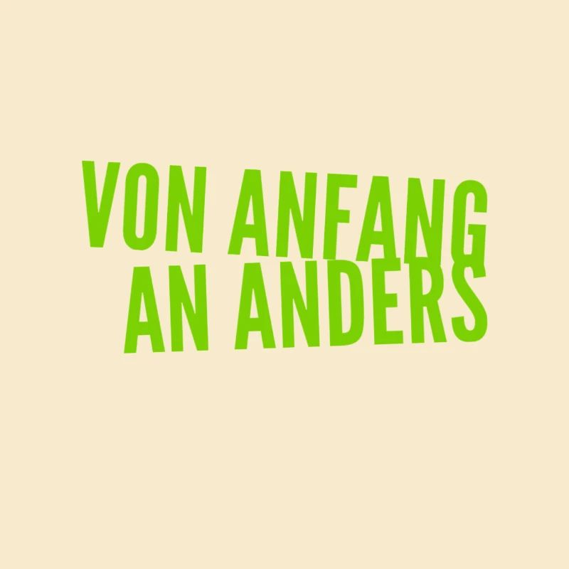 ich bin anders