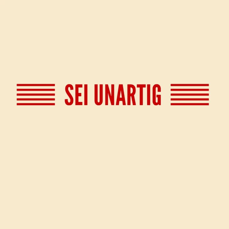 sei frech