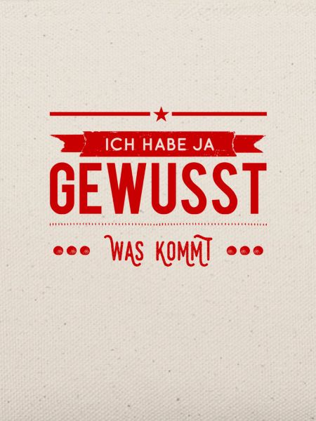 mir war das klar