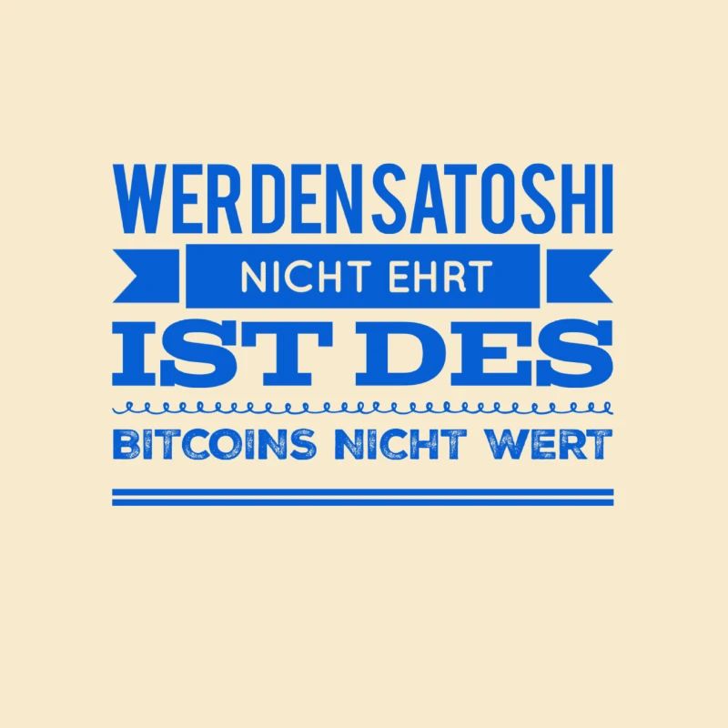 Satoshi geht immer
