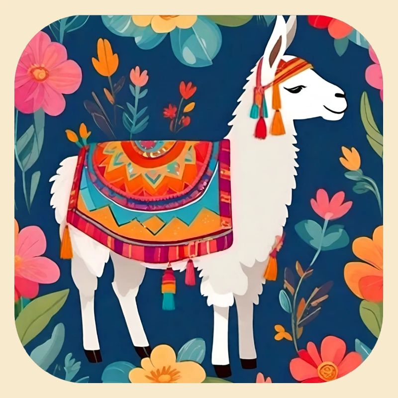 Cooles Lama