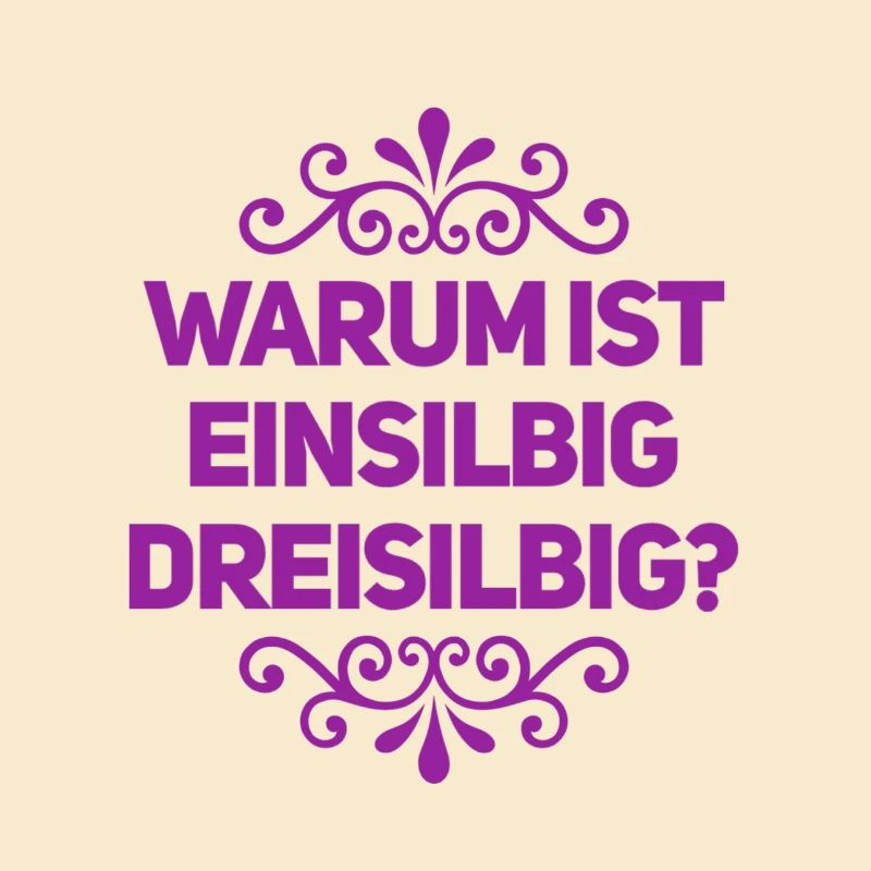 die lieben Silben