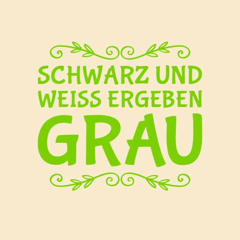 so entsteht grau