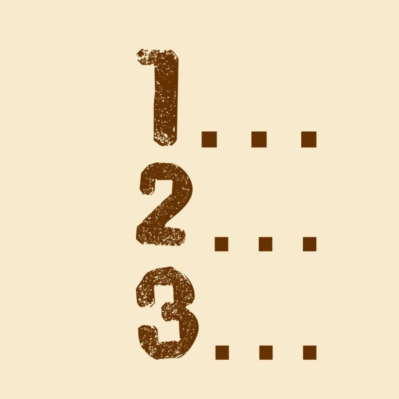 I'm counting to three
