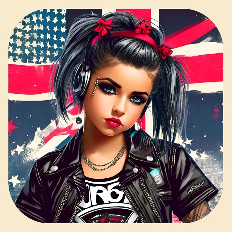 Fille Punk Cool