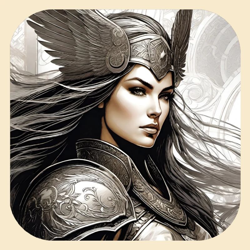Proud Viking Germanin Shieldmaiden