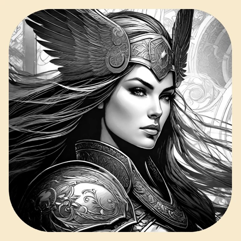 Fière Viking Germanin Shieldmaiden