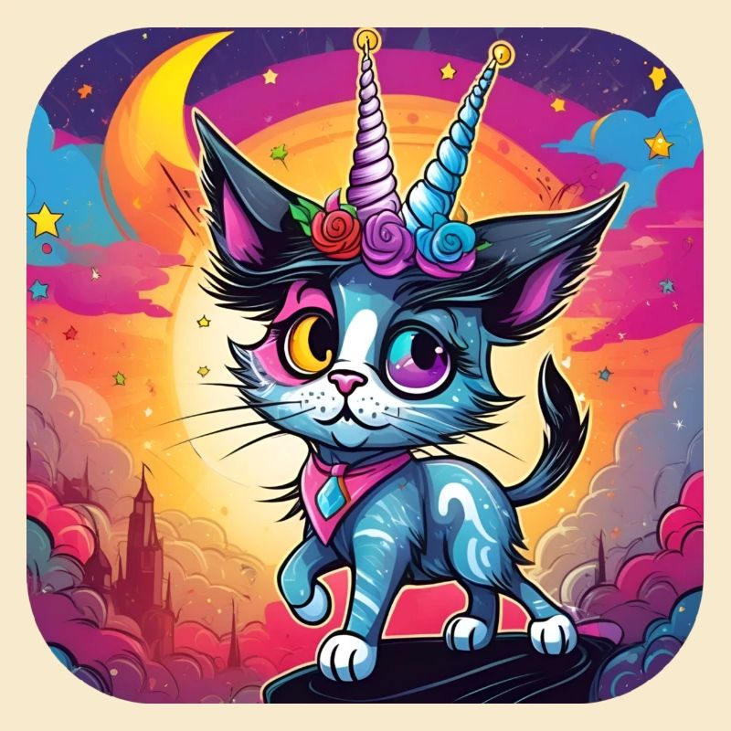 Chat bicorne mignon