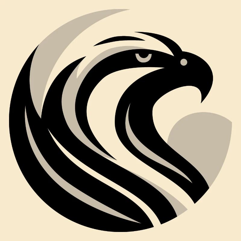Stylized Eagle Head