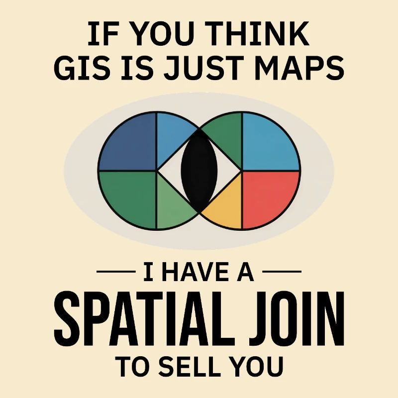 GIS Spatial Join Map Datenanalyse