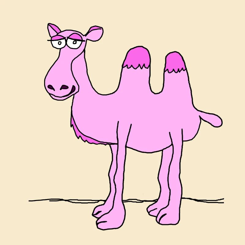 Pinkes Kamel
