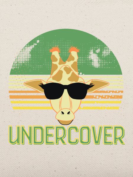 undercover Giraffe Sonnenbrille