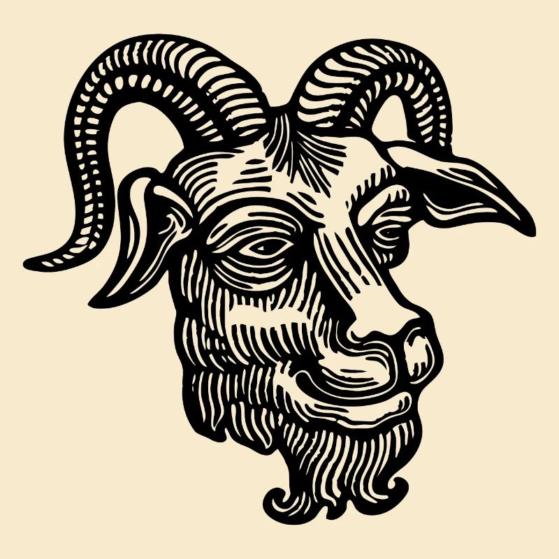 Steinbock Ziege