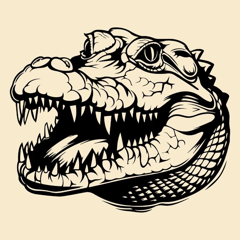 Krokodil Alligator