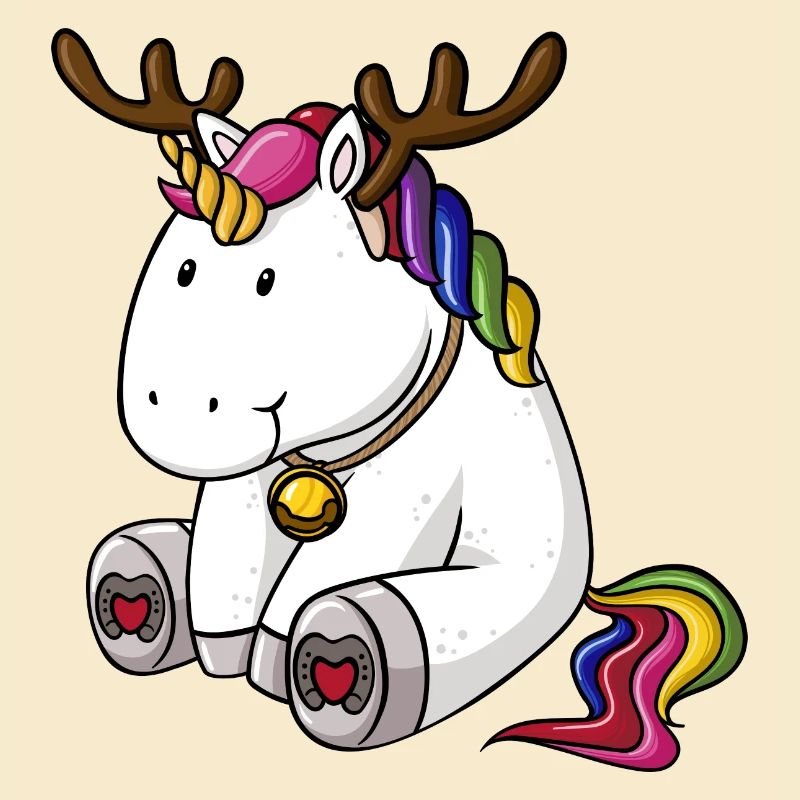 Weihnachts Einhorn