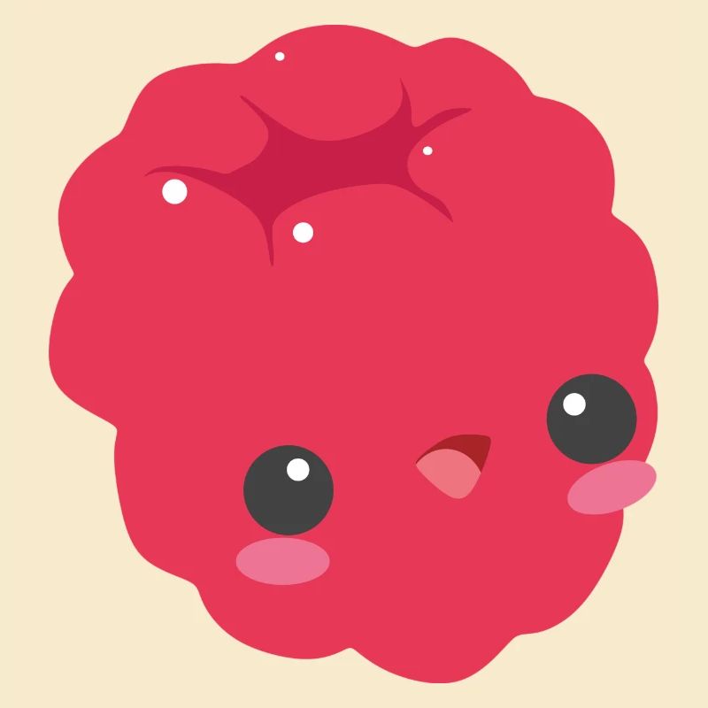 Sweet Raspberry - Süße Himbeere mit einem Lächeln