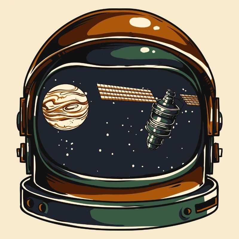 PLANET AUSTRONAUT - Cosmonauts Shirt Present Gift