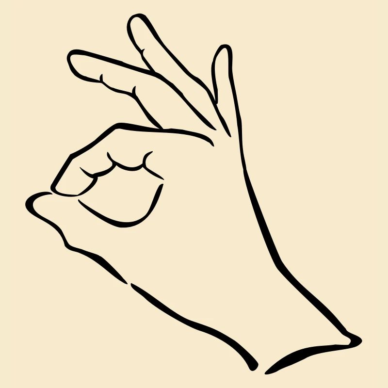 hand zeichen finger