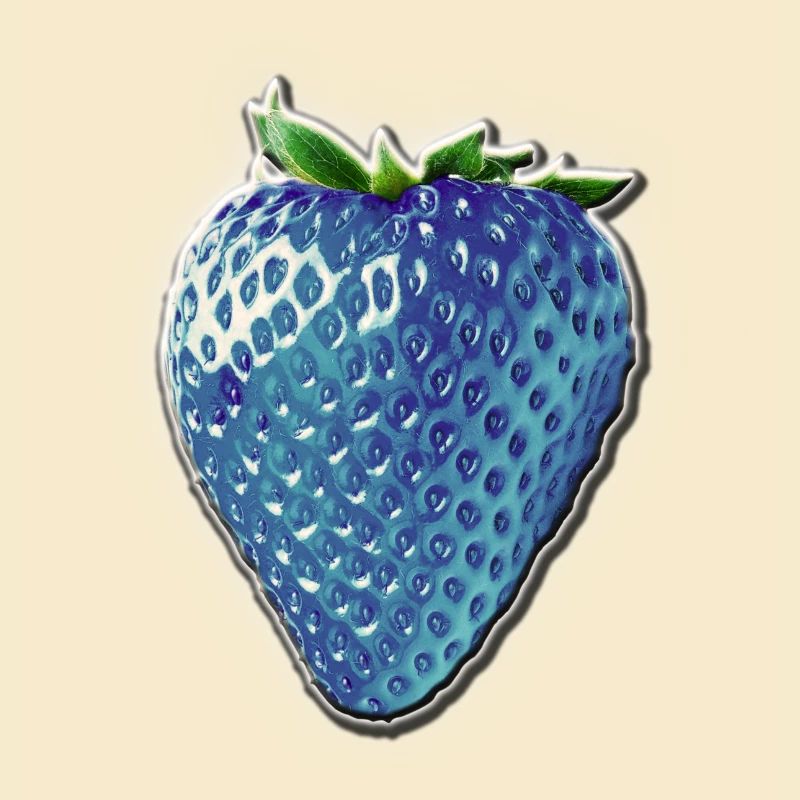 Fraise bleue