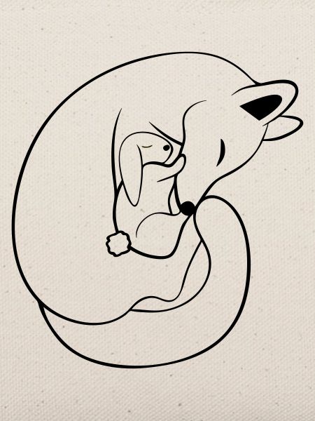 Renard et lapin