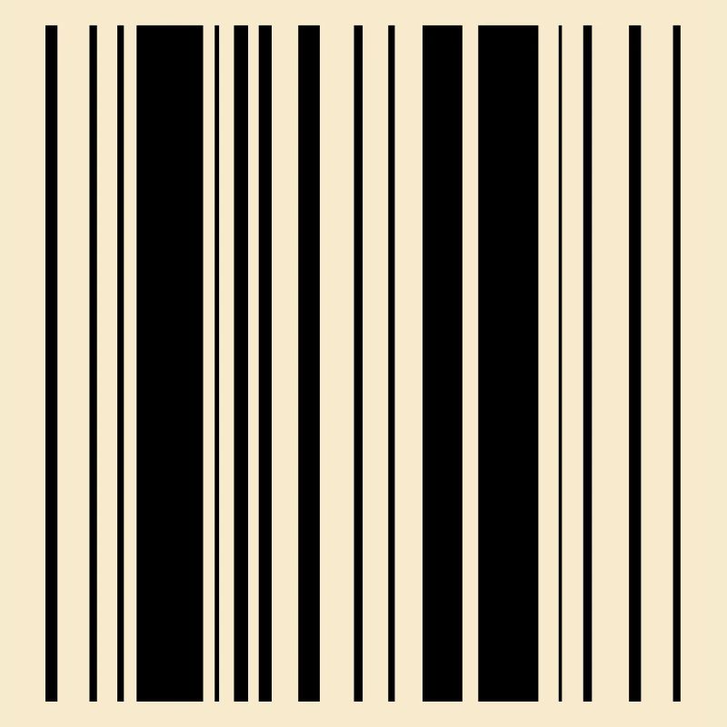 Code-barres motif rayures