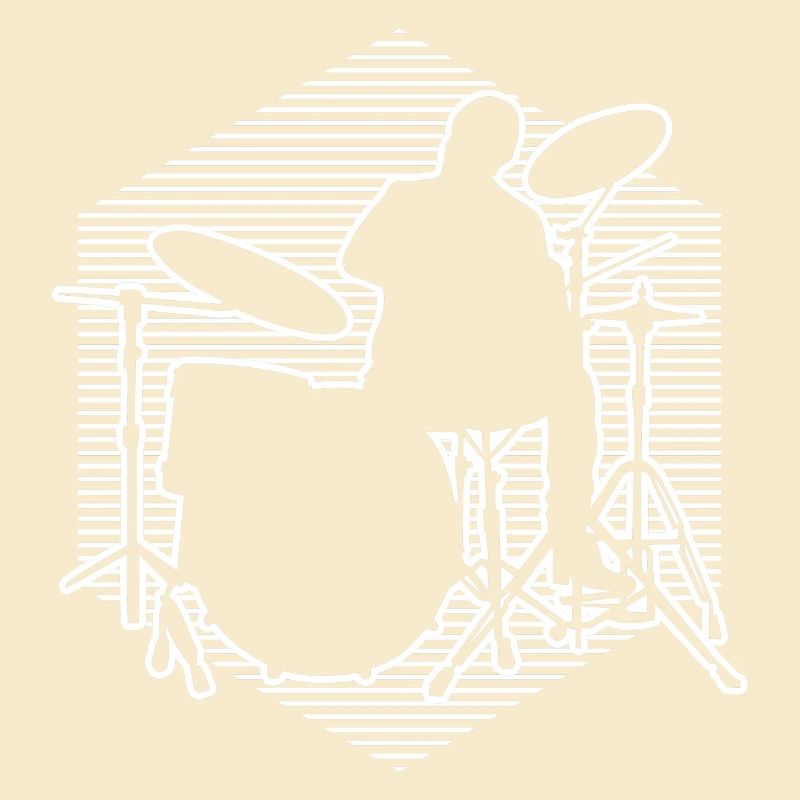 Drum Kit Drummer Percussionist Drums
