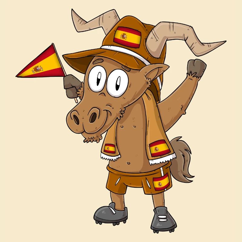 Spanischer Steinbock Fan