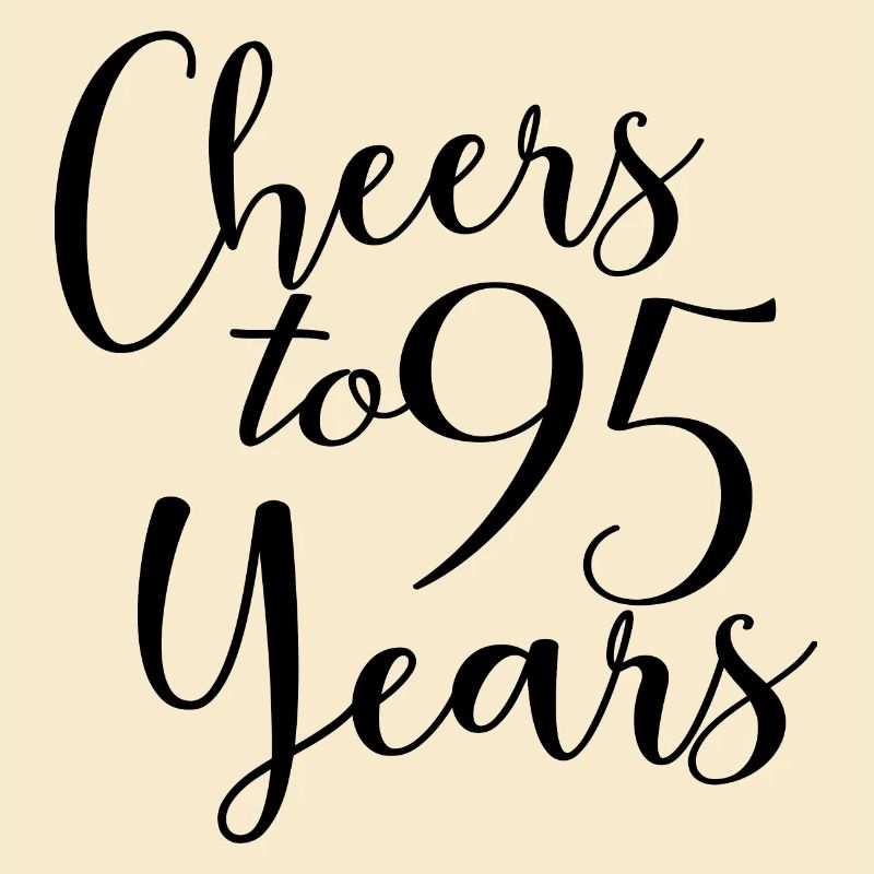 Vive le 95e anniversaire de 95 ans