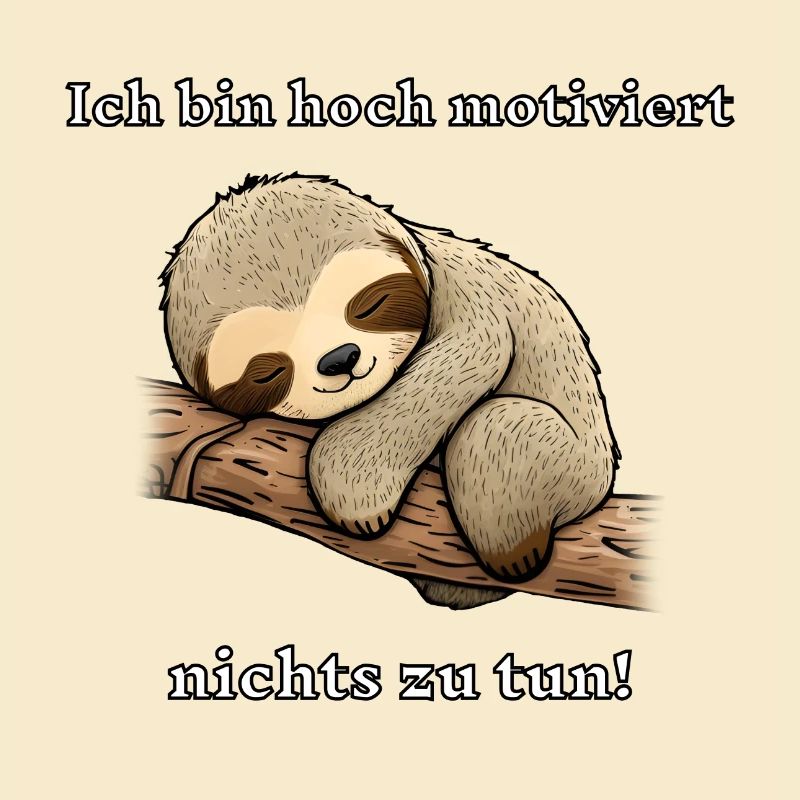 cute sloth sleeps gift idea