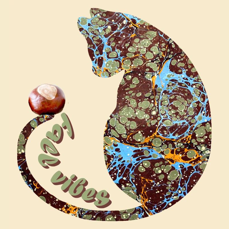 Chat avec châtaignier E 85