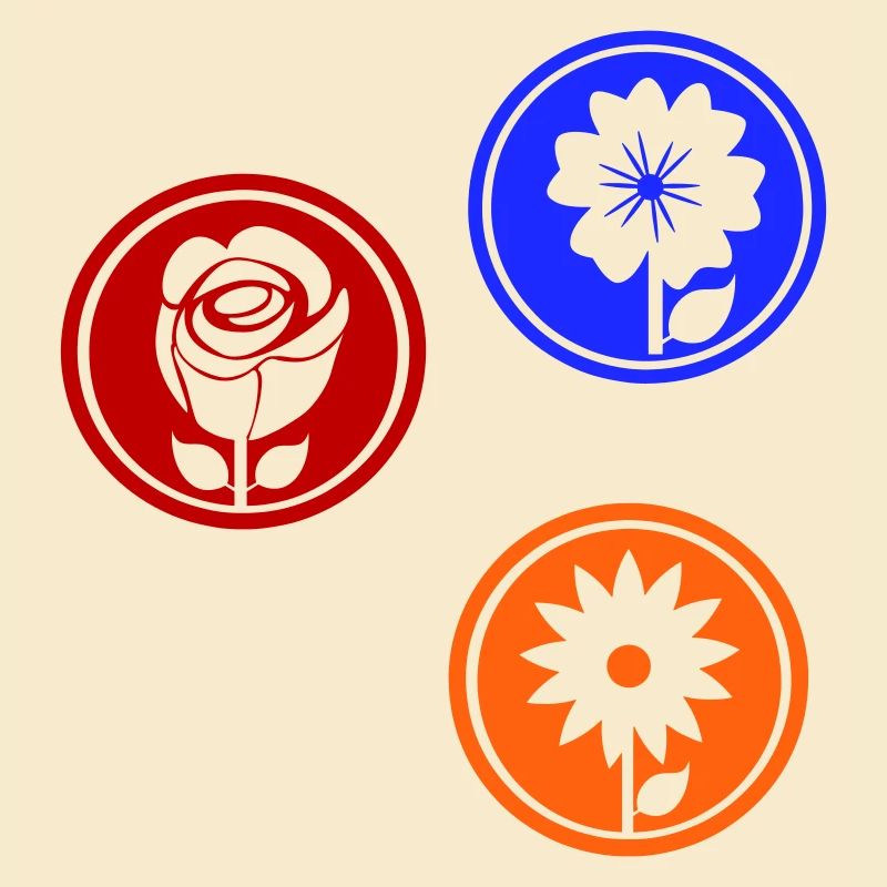 Ornamente Blumen