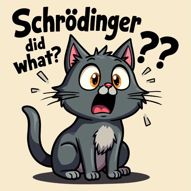 Le chat de Schrödinger - le cauchemar des chats mignons