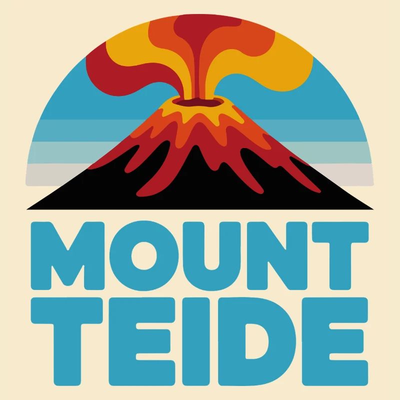 Teide Radfahren Vulkan Kunst