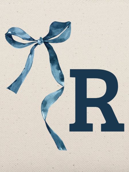 Monogramm r Geschenkidee
