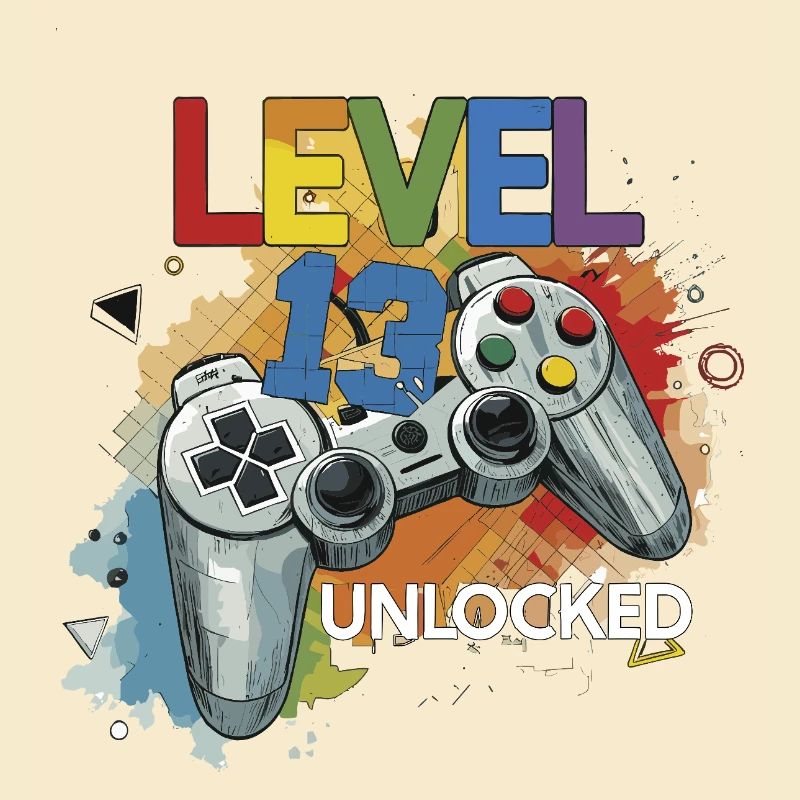 Level 13 Freigeschaltet Controller Graffiti Geburt