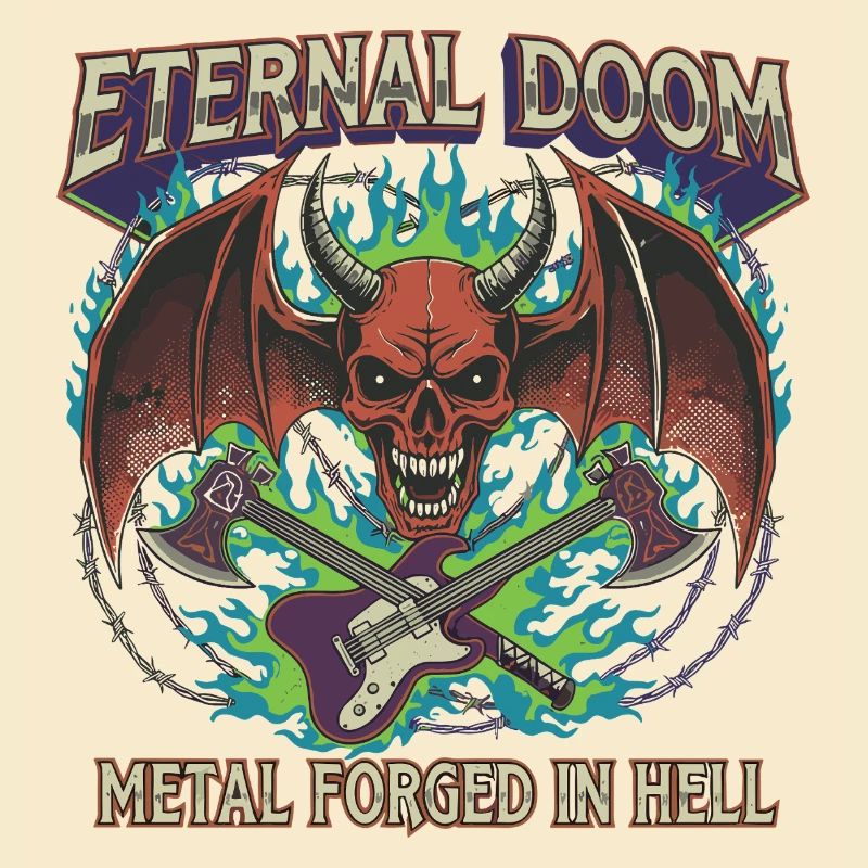 Eternal Doom Höllenmetall Artwork