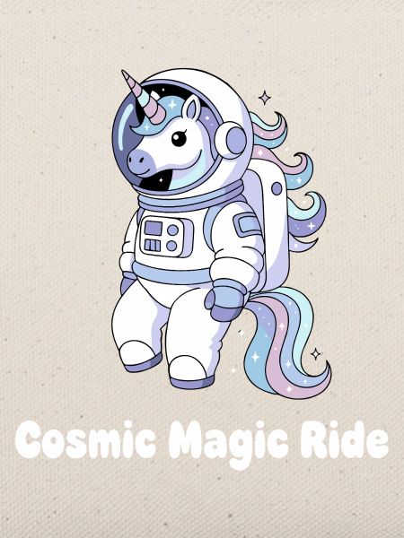 Kosmische Einhorn Raumfahrt