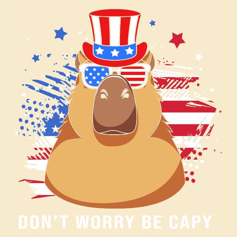 Ne t’inquiète pas, sois capy capybara