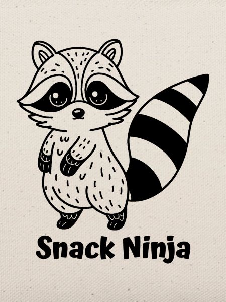 Waschbär Silent Gourmet