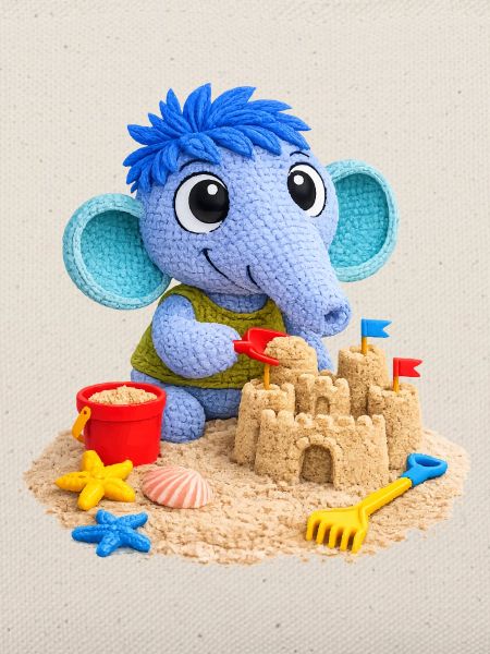 Leo Langnase am Strand