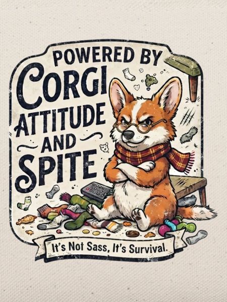 Corgi-Einstellung und Groll