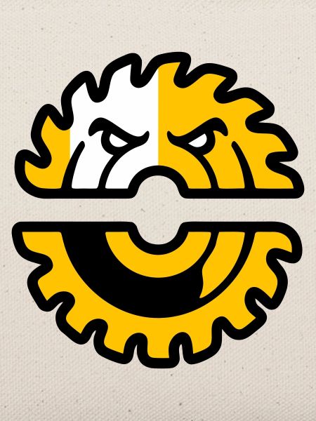 Kreissaege Maskottchen Logo
