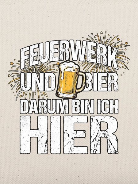 Feuerwerk Und Bier