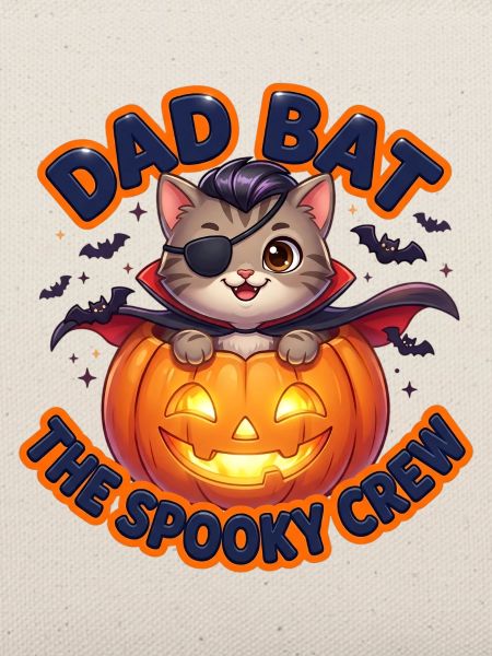 Dad Bat The Spooky Crew