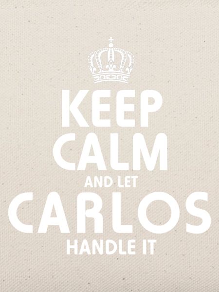 CARLOS: Regel das.