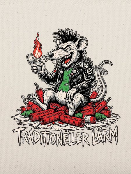 Pyro Feuerwerk Punker Ratte