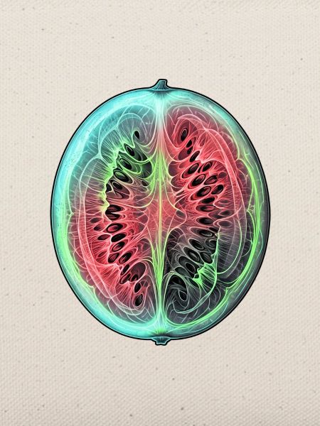 Röntgen Wassermelone
