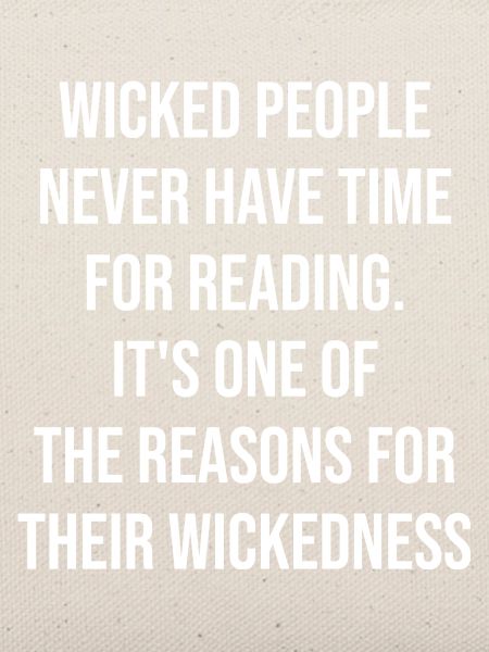 Wicked Readers Zitat-Tee