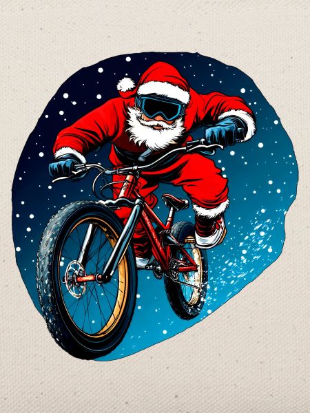 Downhill Biker Weihnachten
