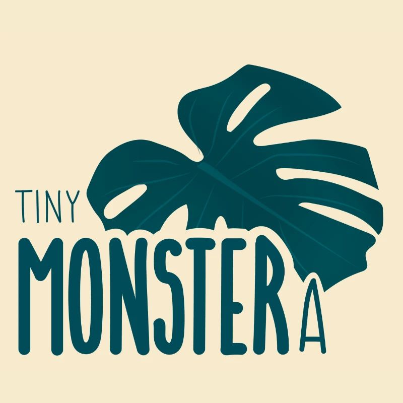 Tiny monstera